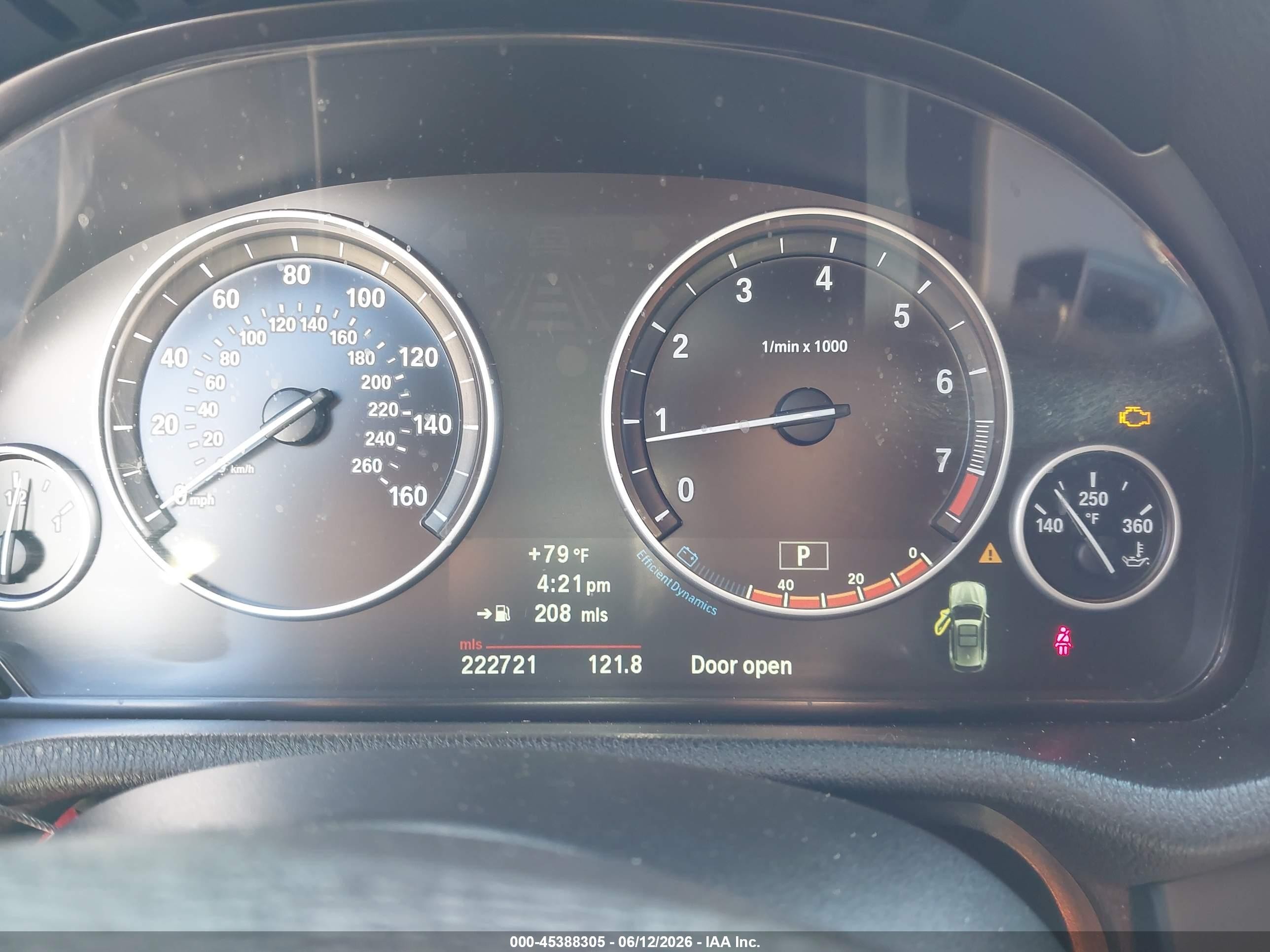 2013 Bmw X3 Xdrive28i Черный vin: 5UXWX9C57D0A24403