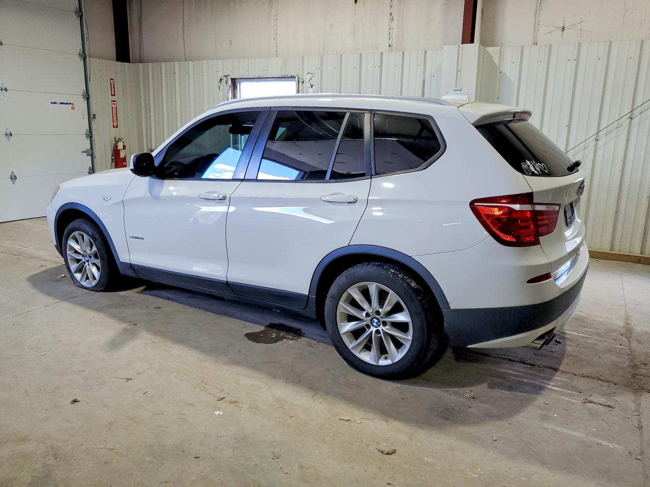 2014 Bmw X3 Xdrive28i White vin: 5UXWX9C57E0D24329