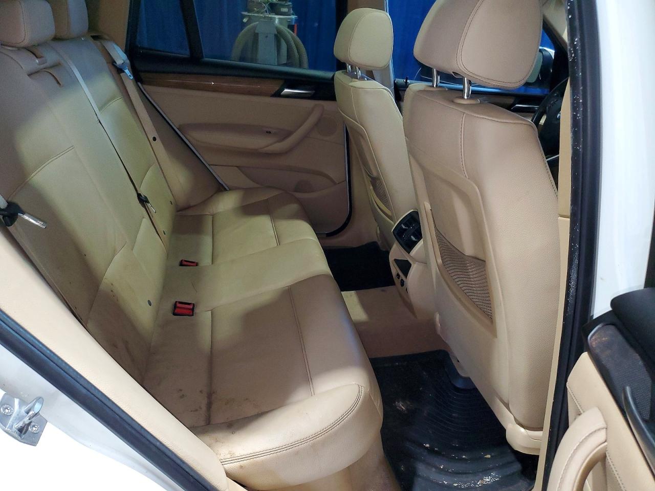 2014 Bmw X3 Xdrive28i White vin: 5UXWX9C57E0D24329
