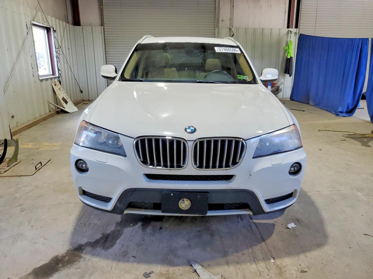 2014 Bmw X3 Xdrive28i White vin: 5UXWX9C57E0D24329