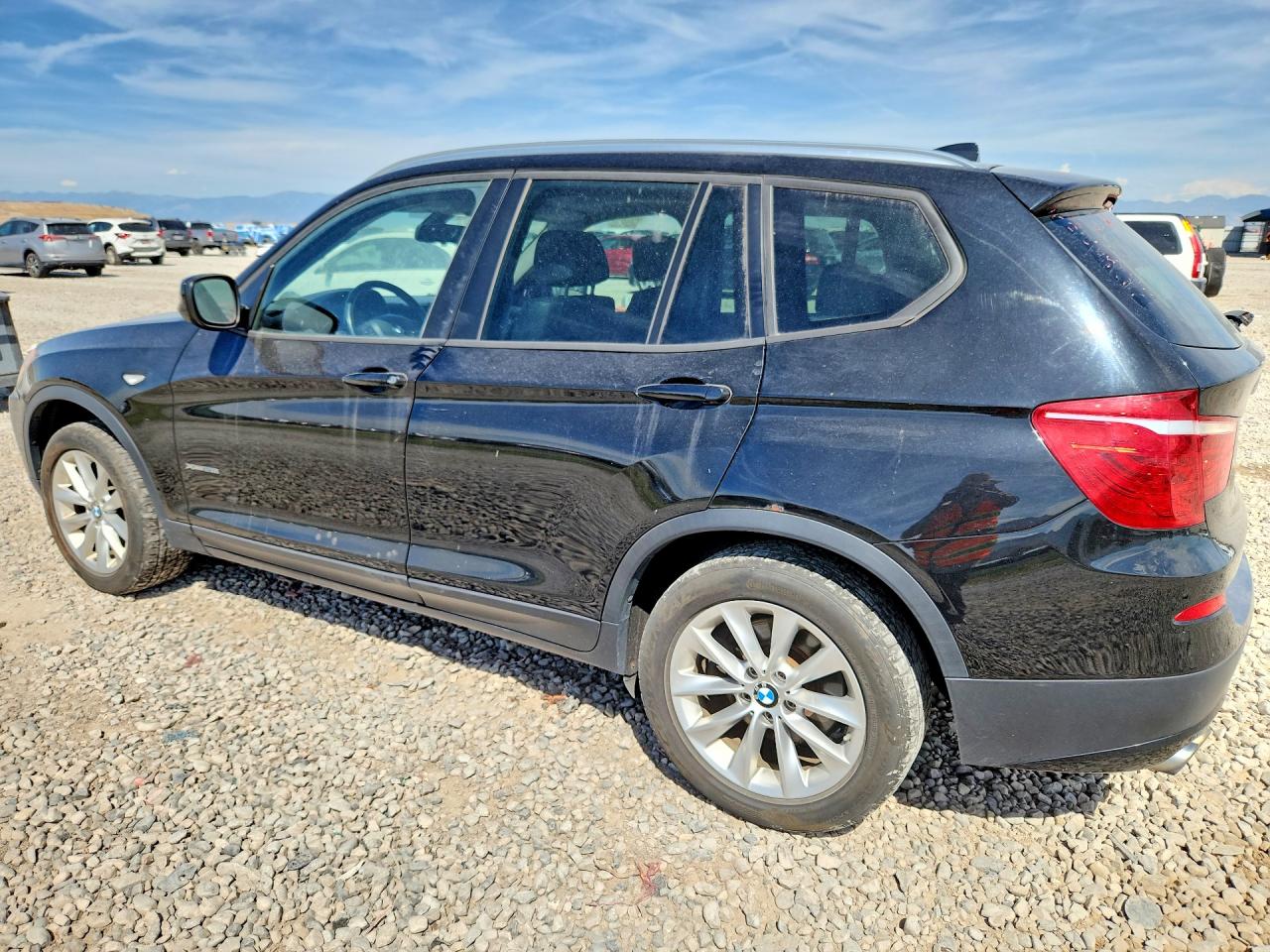 2014 Bmw X3 Xdrive28i Black vin: 5UXWX9C57E0D29188