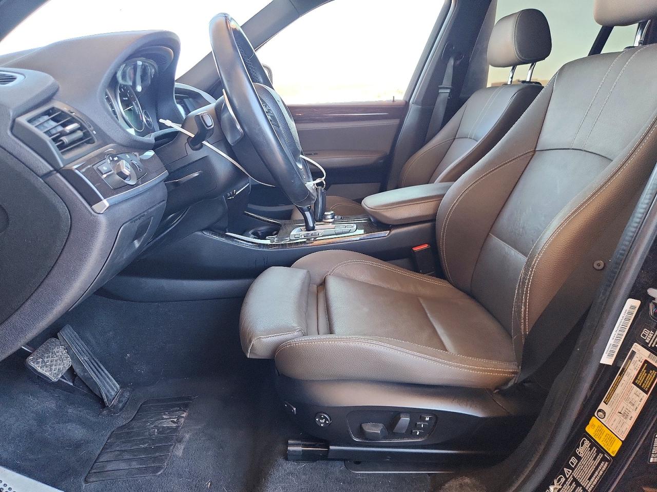 2014 Bmw X3 Xdrive28i Blue vin: 5UXWX9C57E0D38442