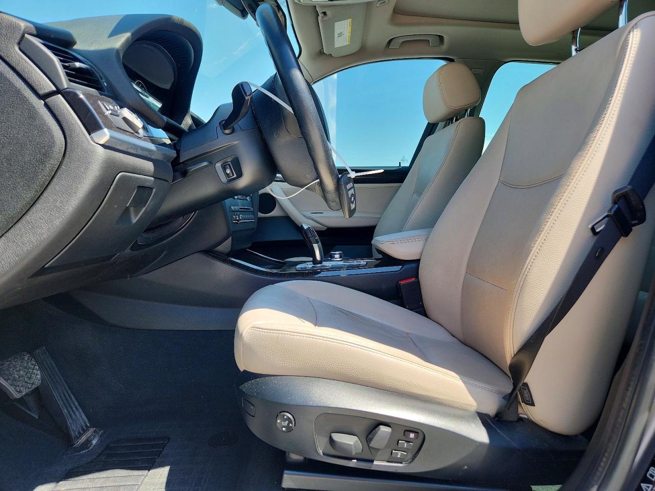 2014 Bmw X3 Xdrive28i Gray vin: 5UXWX9C57E0D42281
