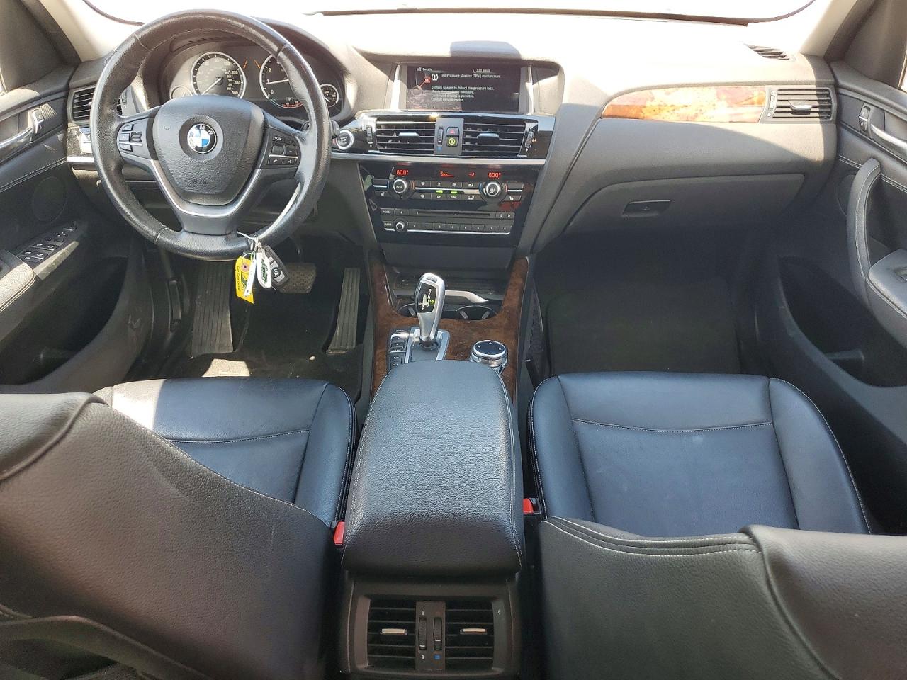 2015 Bmw X3 Xdrive28i White vin: 5UXWX9C57F0D47353
