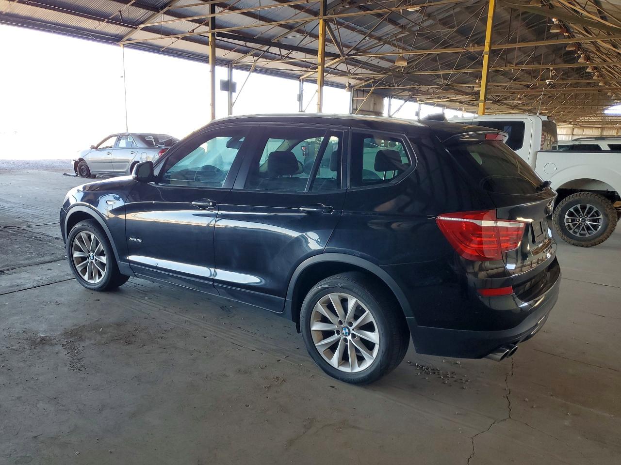 2015 Bmw X3 Xdrive28i Black vin: 5UXWX9C57F0D54741