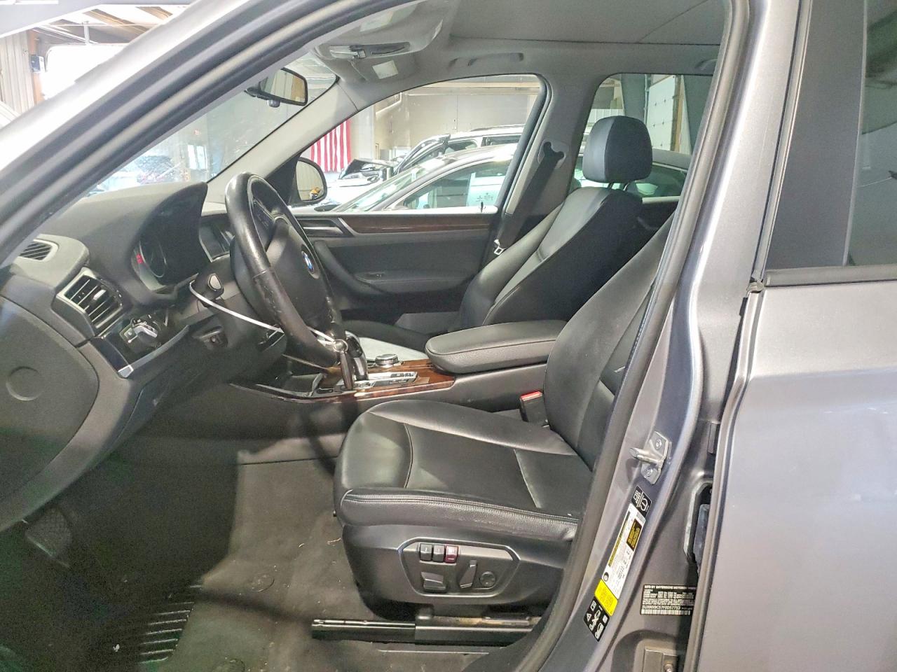 2015 Bmw X3 Xdrive28i Gray vin: 5UXWX9C57F0D57753
