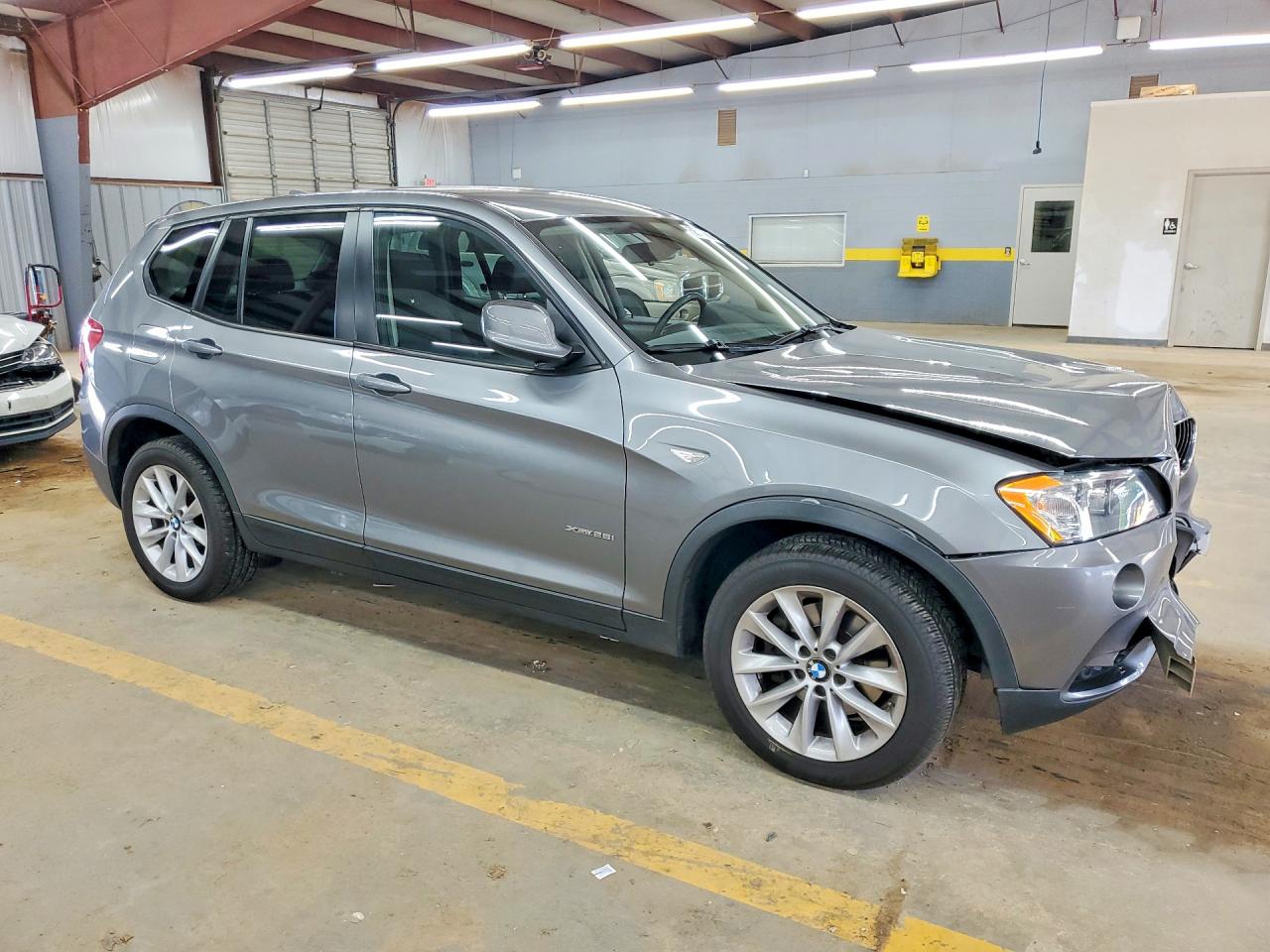 2013 Bmw X3 Xdrive28i Gray vin: 5UXWX9C58D0A14088