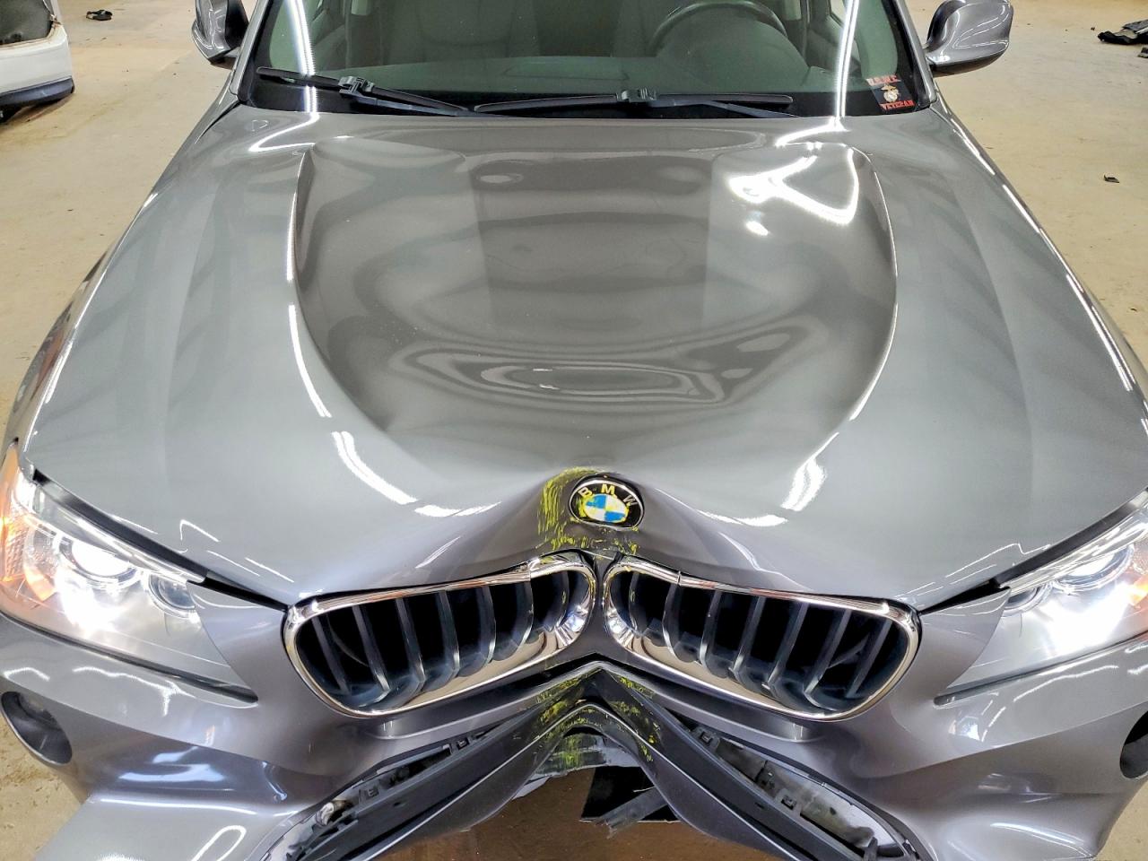 2013 Bmw X3 Xdrive28i Gray vin: 5UXWX9C58D0A14088
