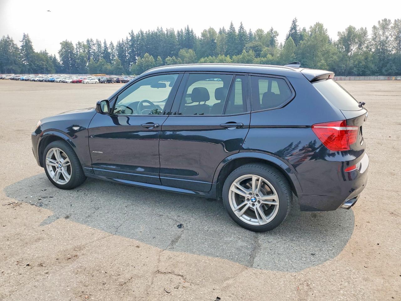 2013 Bmw X3 Xdrive28i Black vin: 5UXWX9C58D0A15158