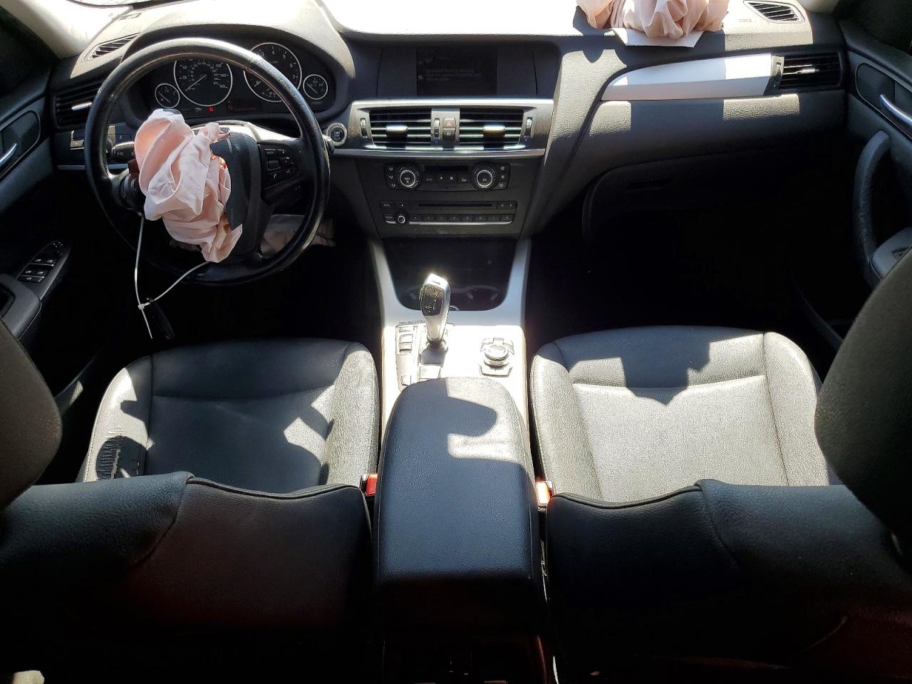 2013 Bmw X3 Xdrive28i White vin: 5UXWX9C58D0A16665