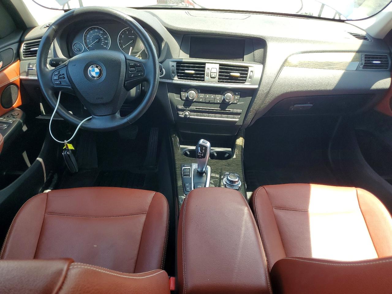 2013 Bmw X3 Xdrive28i Blue vin: 5UXWX9C58D0A19680