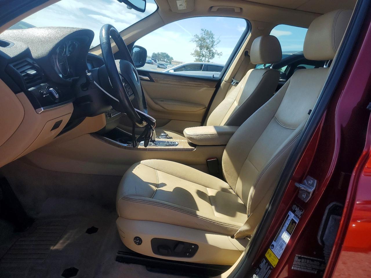 2013 Bmw X3 Xdrive28i Red vin: 5UXWX9C58D0A19694