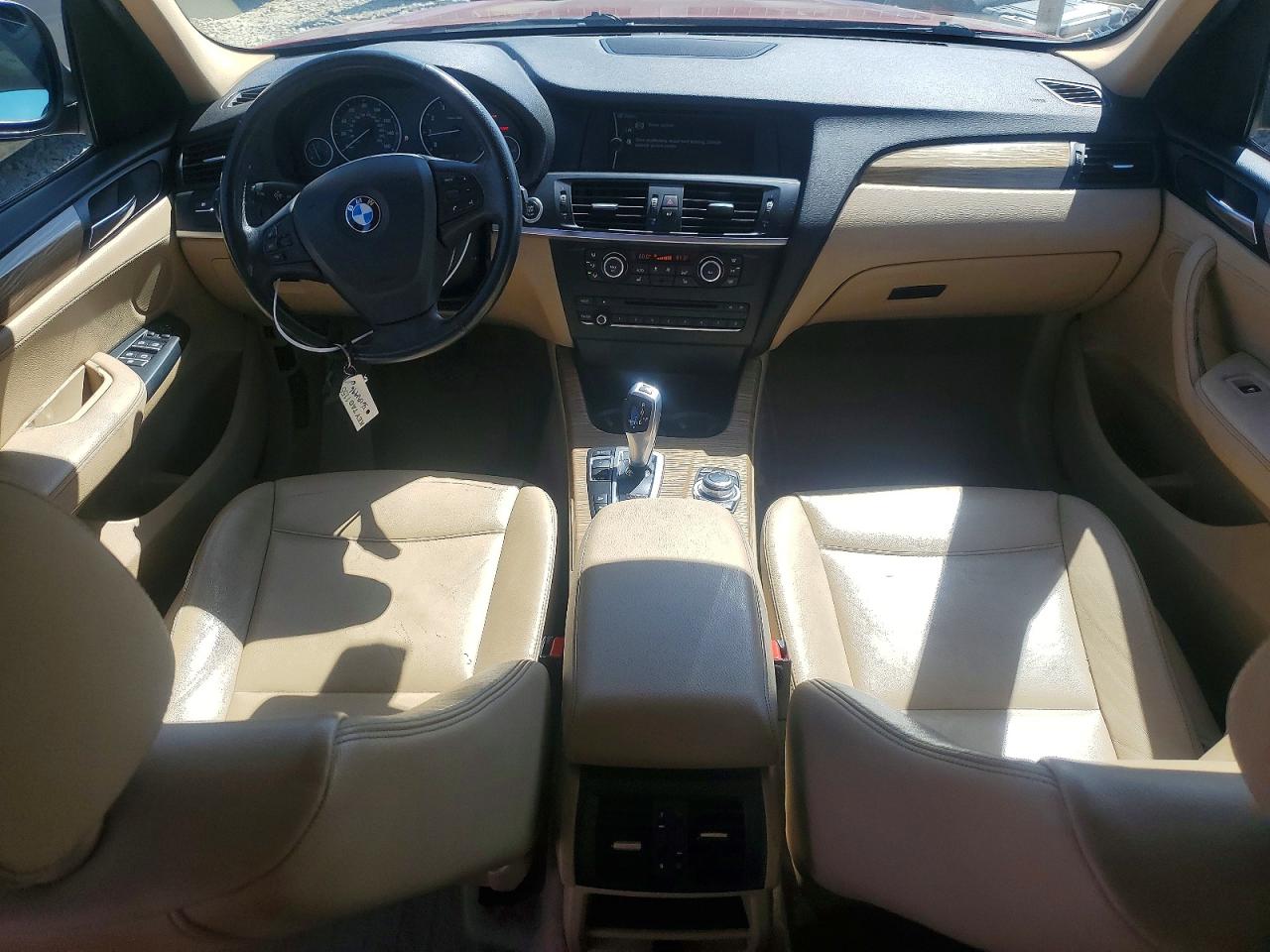 2013 Bmw X3 Xdrive28i Red vin: 5UXWX9C58D0A19694