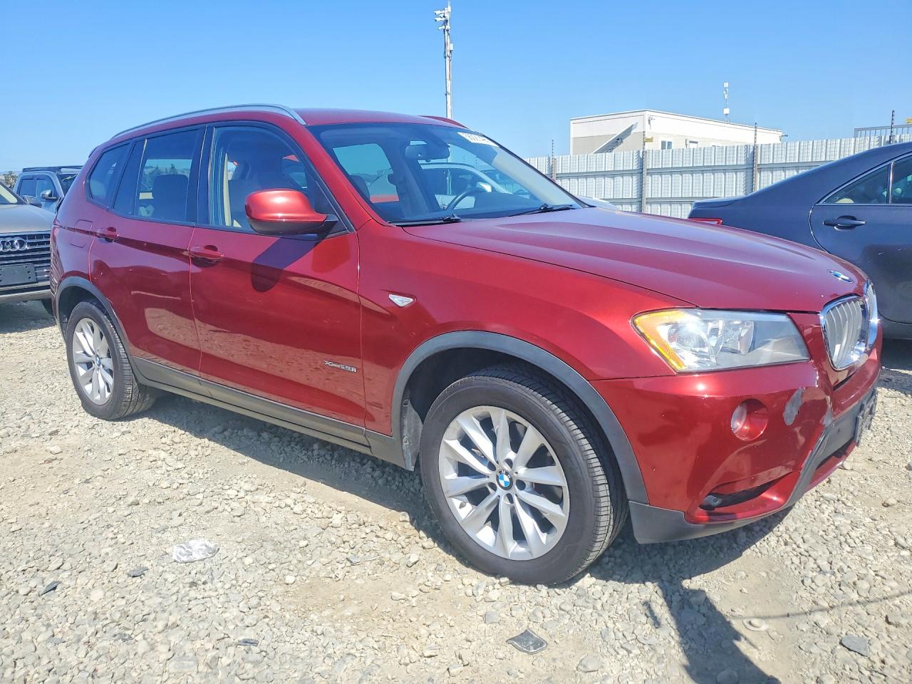 2013 Bmw X3 Xdrive28i Red vin: 5UXWX9C58D0A19694
