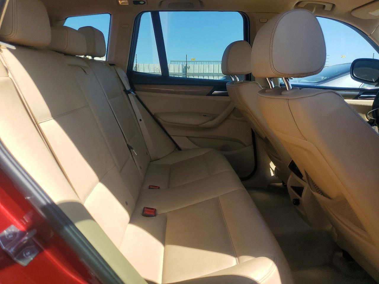 2013 Bmw X3 Xdrive28i Red vin: 5UXWX9C58D0A19694