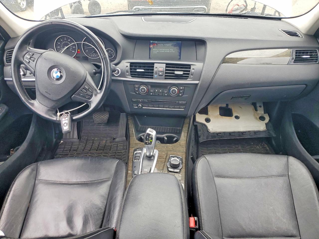2013 Bmw X3 Xdrive28i Silver vin: 5UXWX9C58D0A23146