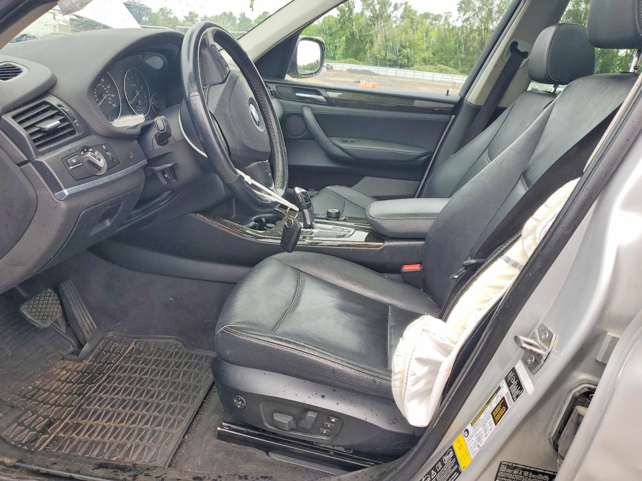 2013 Bmw X3 Xdrive28i Silver vin: 5UXWX9C58D0A23146