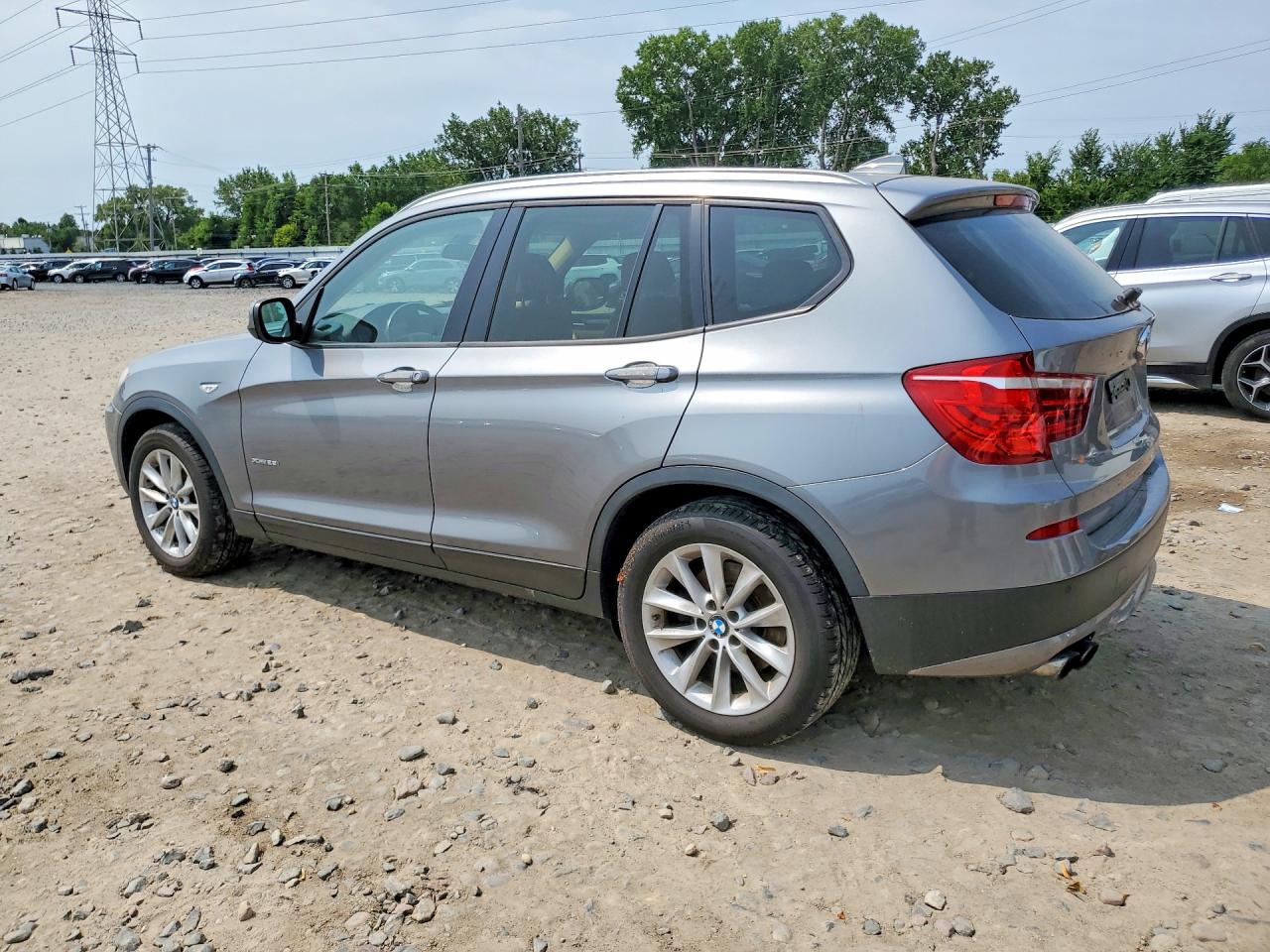 2013 Bmw X3 Xdrive28i Gray vin: 5UXWX9C58D0A24801