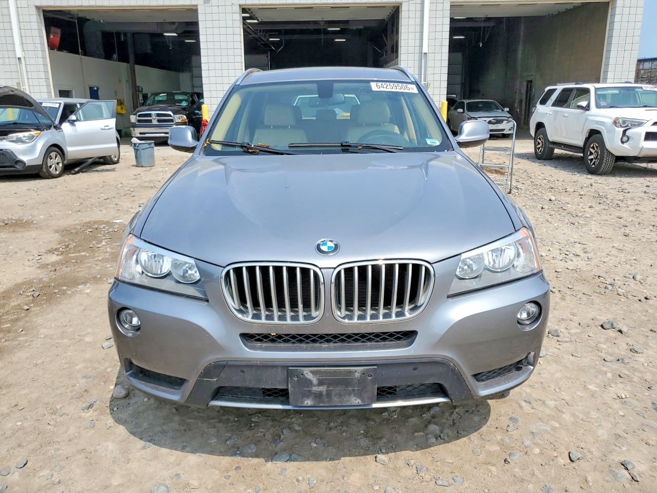 2013 Bmw X3 Xdrive28i Gray vin: 5UXWX9C58D0A24801