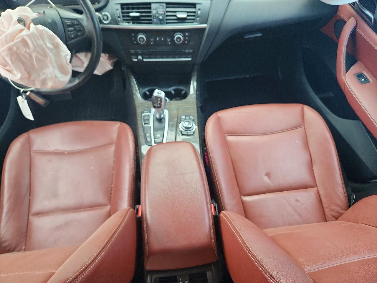 2013 Bmw X3 Xdrive28i White vin: 5UXWX9C58D0A25558