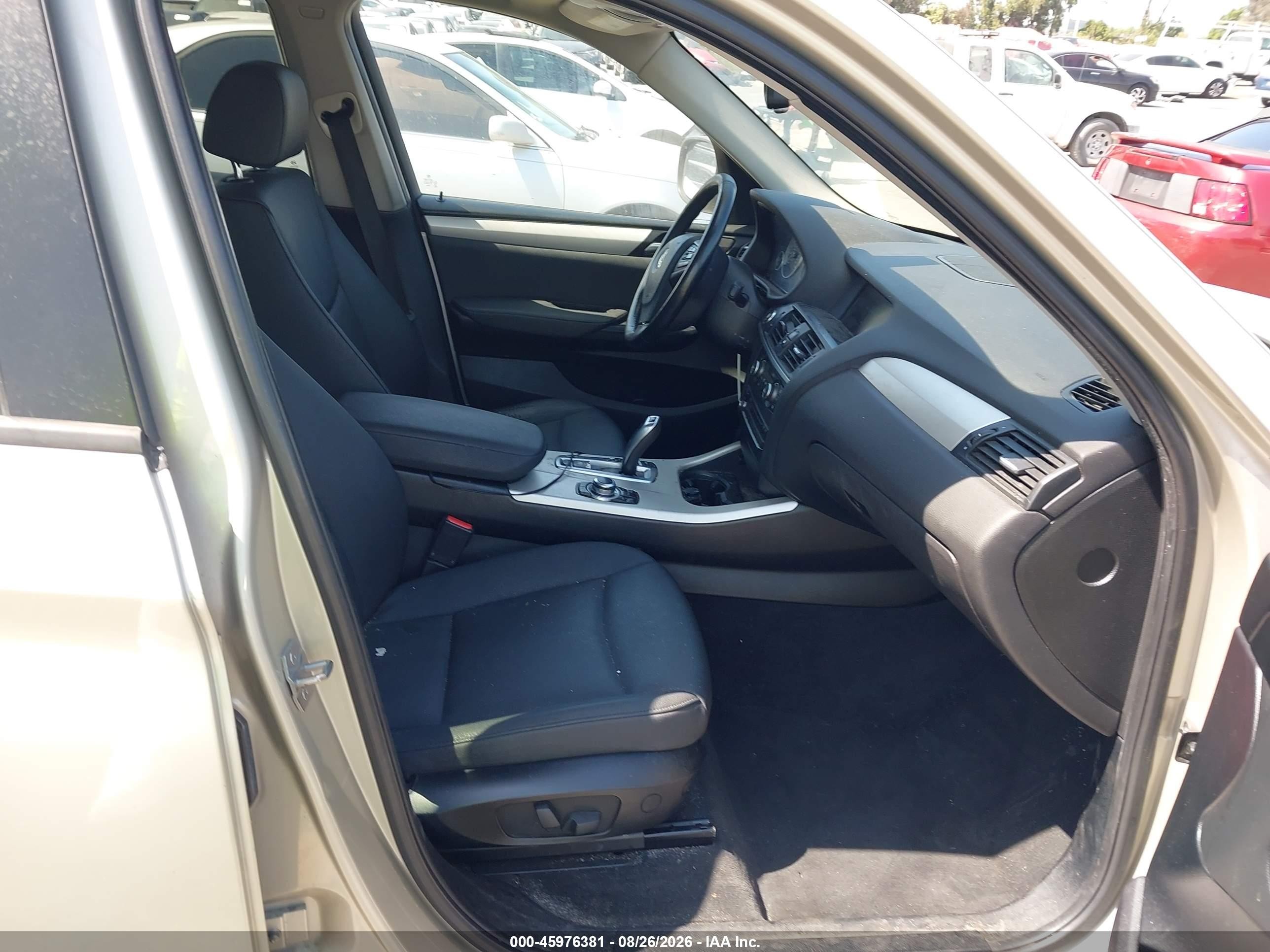 2013 Bmw X3 Xdrive28i Silver vin: 5UXWX9C58D0A26791