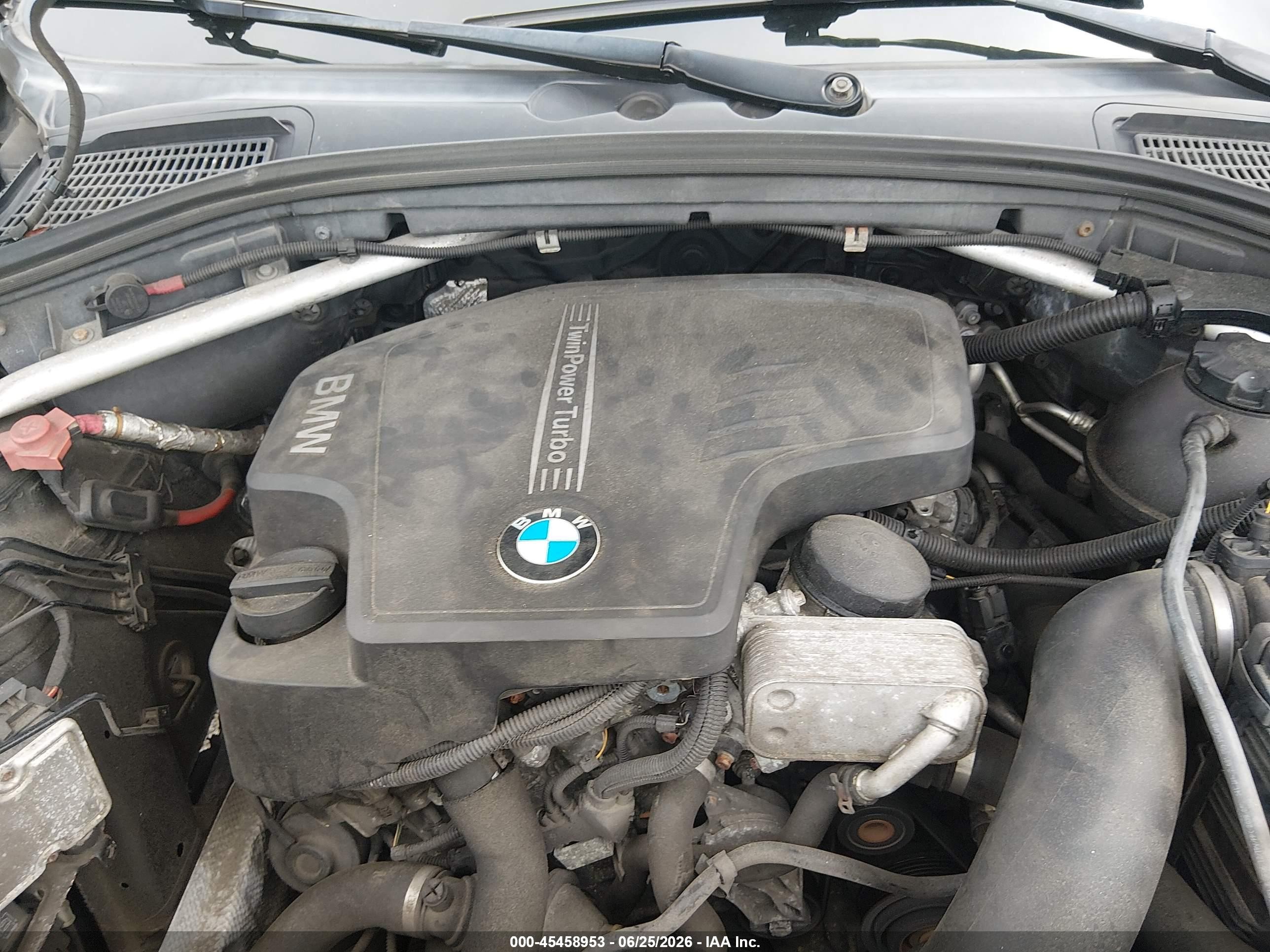2013 Bmw X3 Xdrive28i Black vin: 5UXWX9C58D0A27083