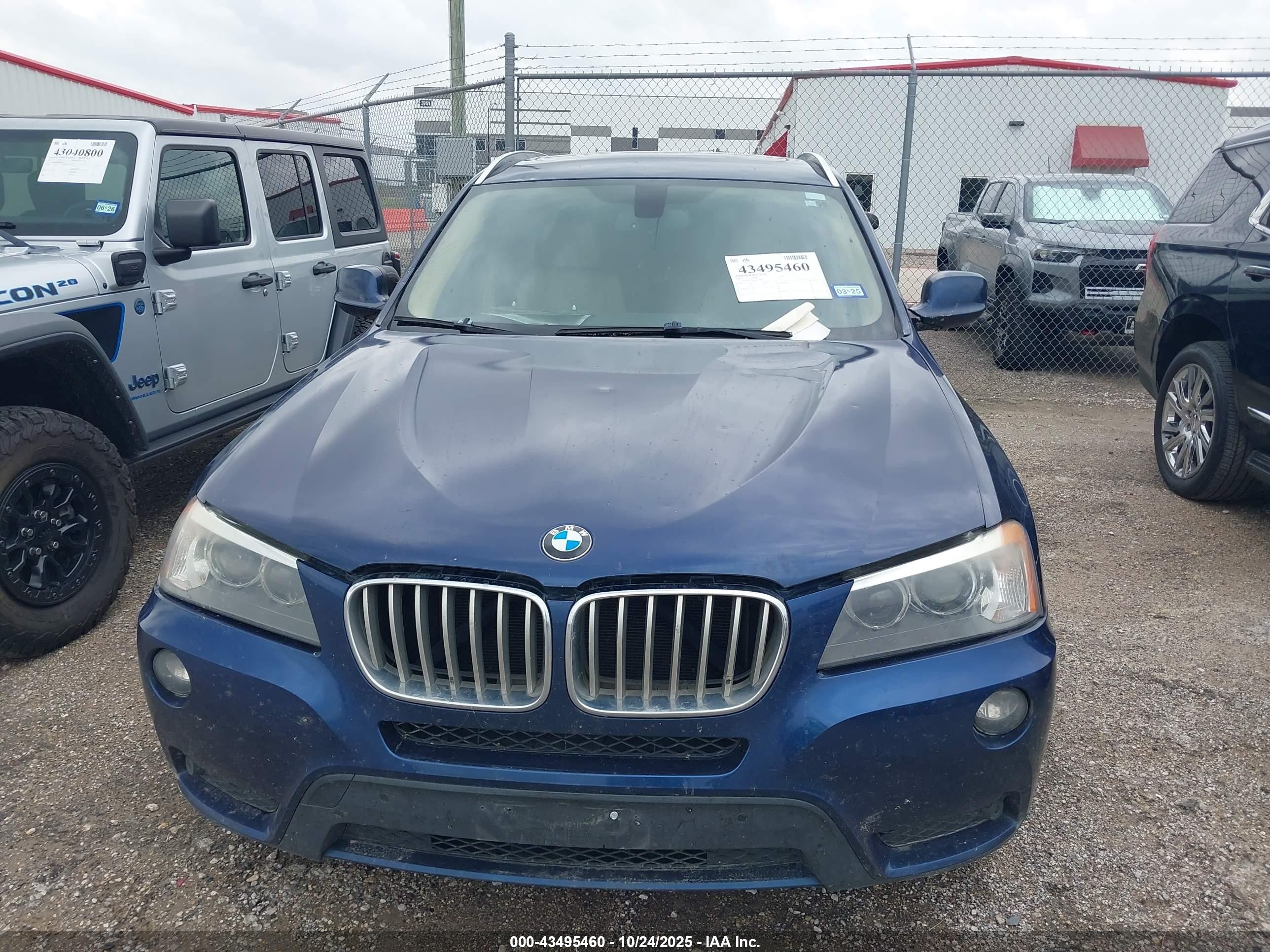 2013 Bmw X3 Xdrive28i Beige vin: 5UXWX9C58D0A28069