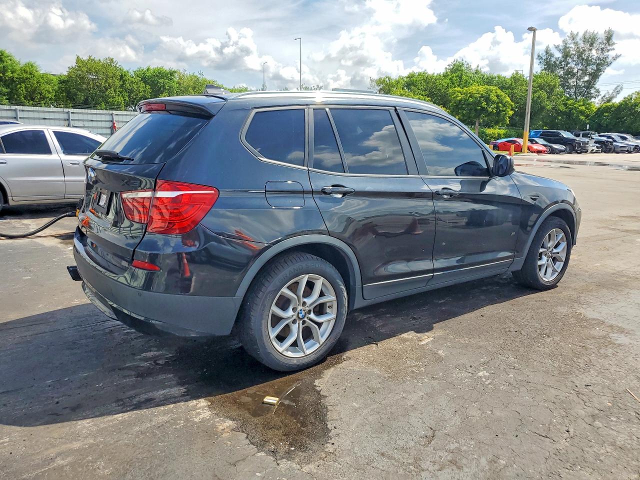 2013 Bmw X3 Xdrive28i Черный vin: 5UXWX9C58D0A31666