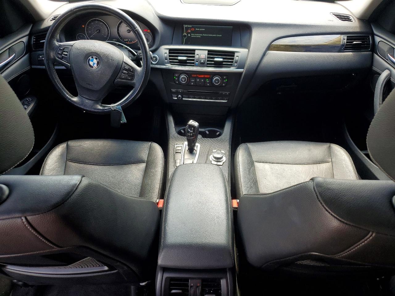 2013 Bmw X3 Xdrive28i Черный vin: 5UXWX9C58D0A31666