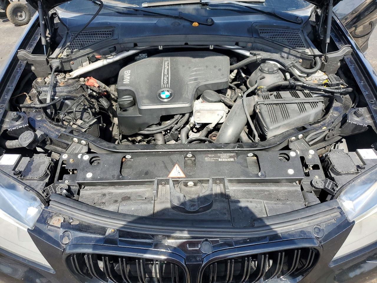 2013 Bmw X3 Xdrive28i Черный vin: 5UXWX9C58D0A31666