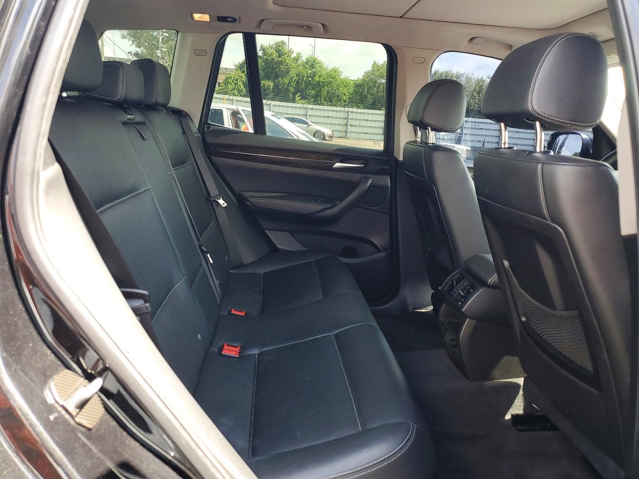 2013 Bmw X3 Xdrive28i Черный vin: 5UXWX9C58D0A31666