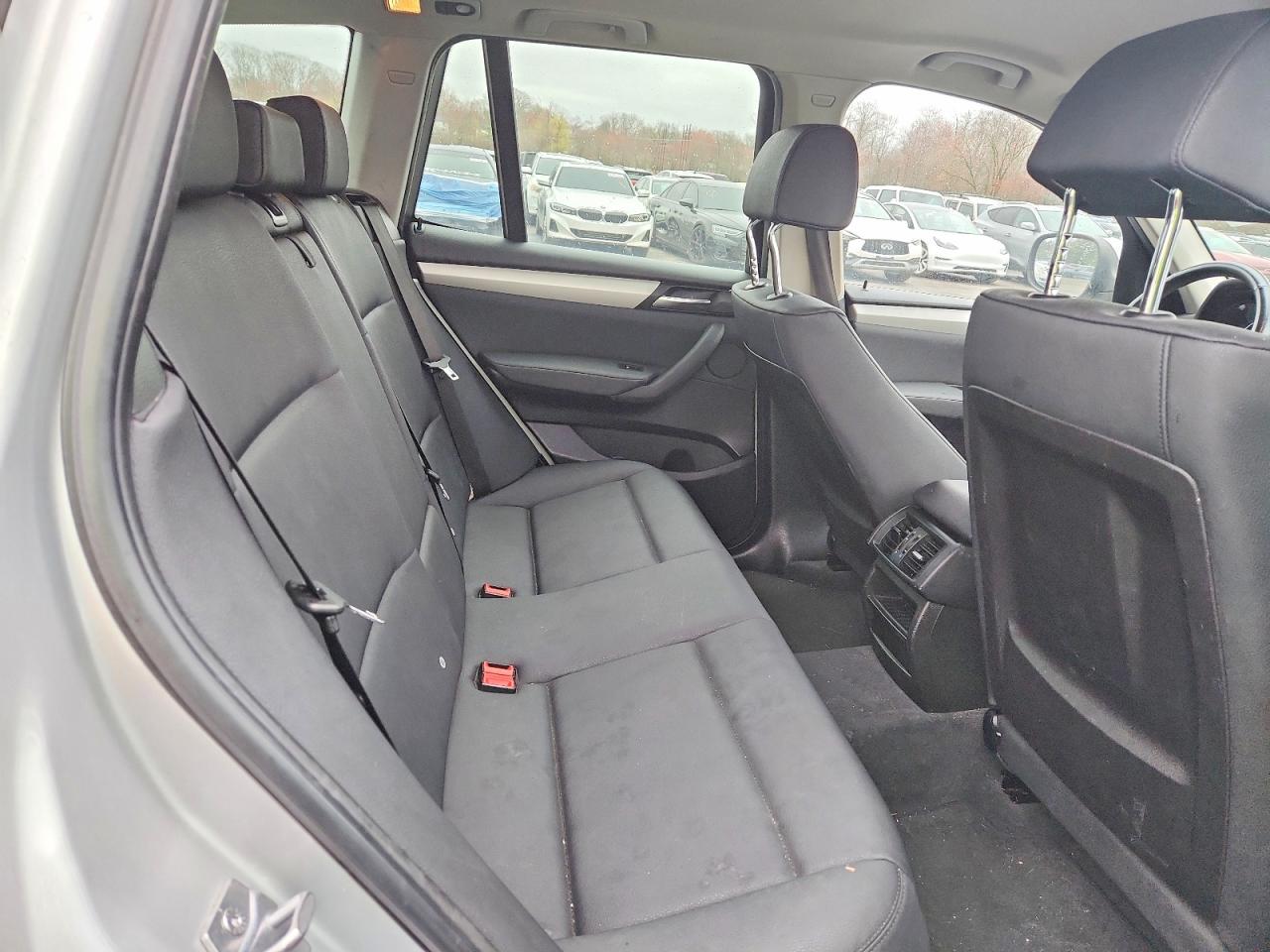 2013 Bmw X3 Xdrive28i Silver vin: 5UXWX9C58D0D02211