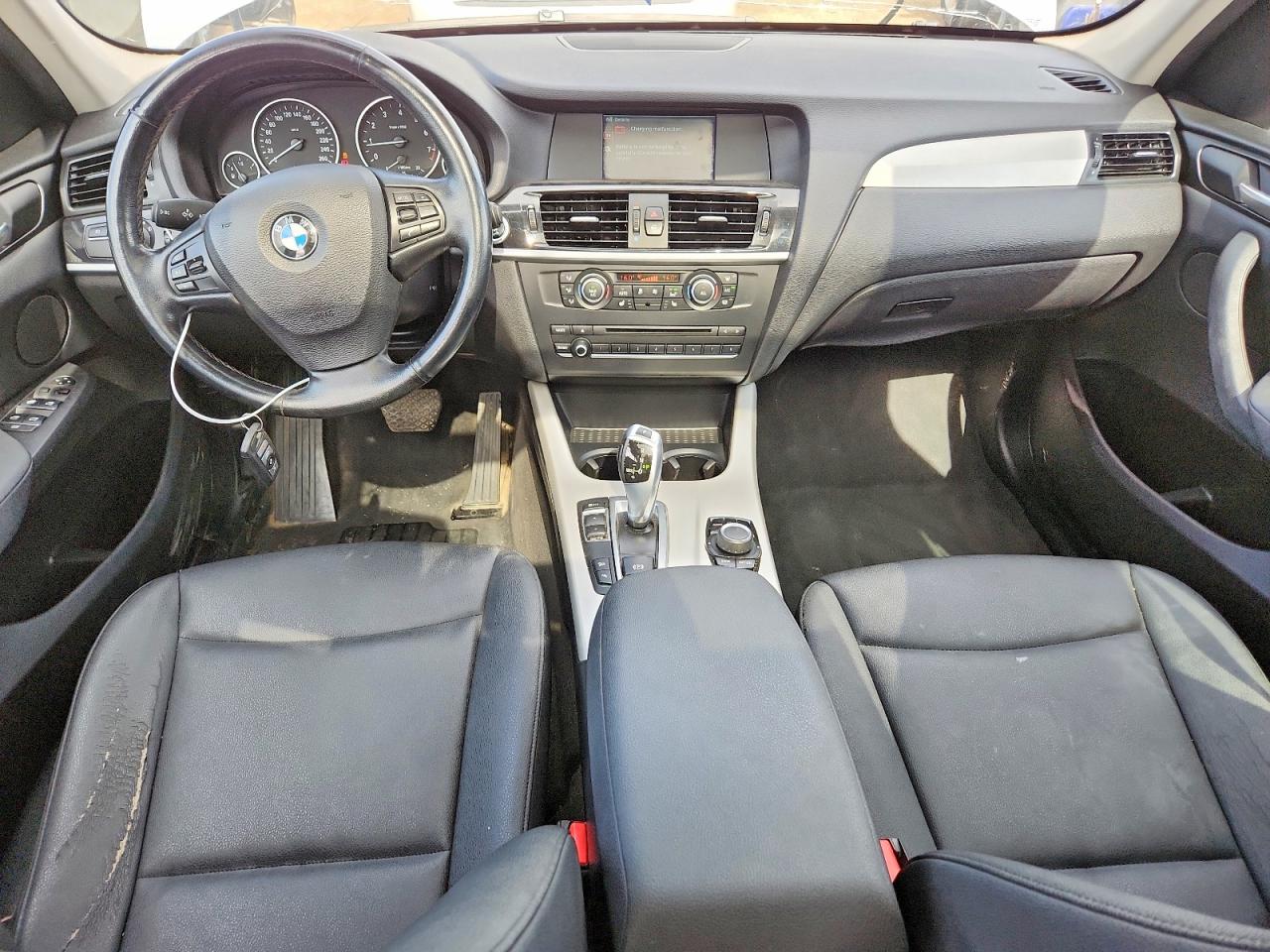 2013 Bmw X3 Xdrive28i Silver vin: 5UXWX9C58D0D07232
