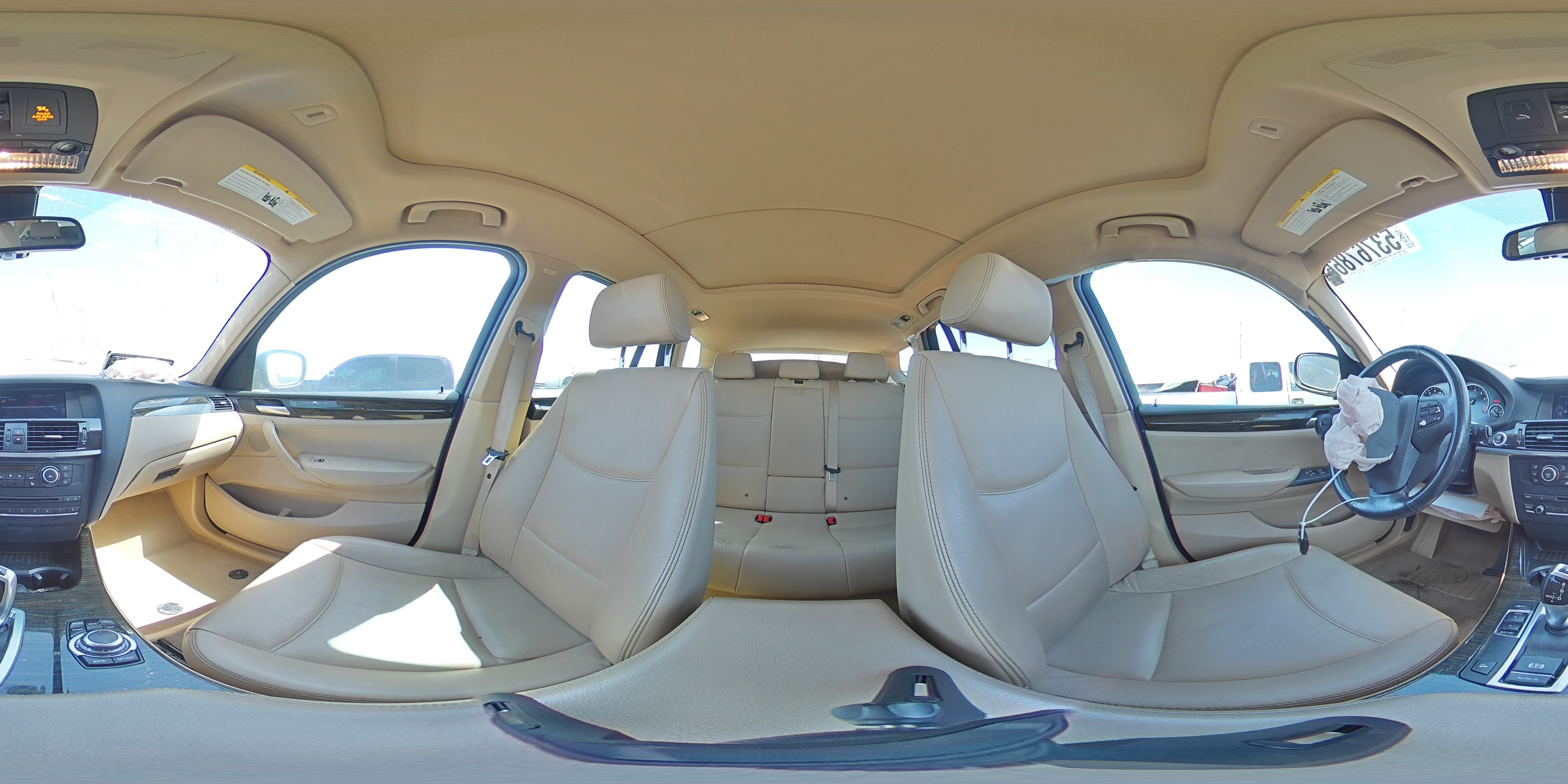 2014 Bmw X3 Xdrive28i Brown vin: 5UXWX9C58E0D17504