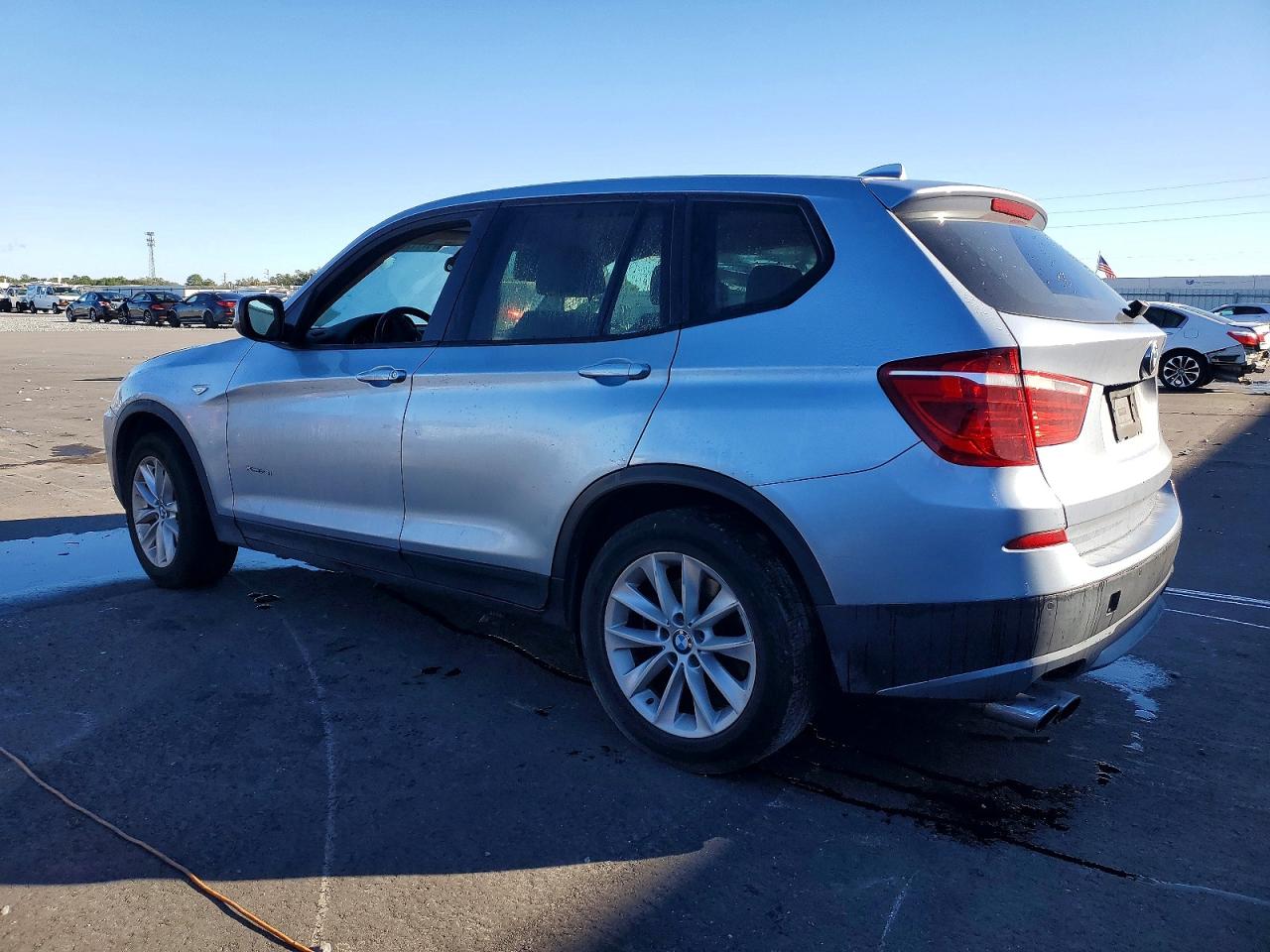 2014 Bmw X3 Xdrive28i Blue vin: 5UXWX9C58E0D28714