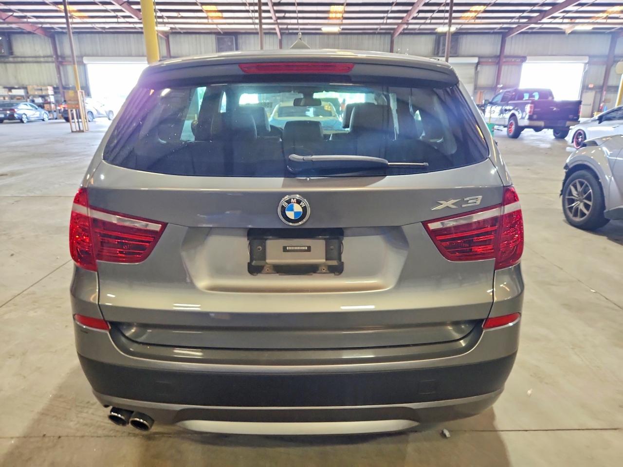 2014 Bmw X3 Xdrive28i Gray vin: 5UXWX9C58E0D33377