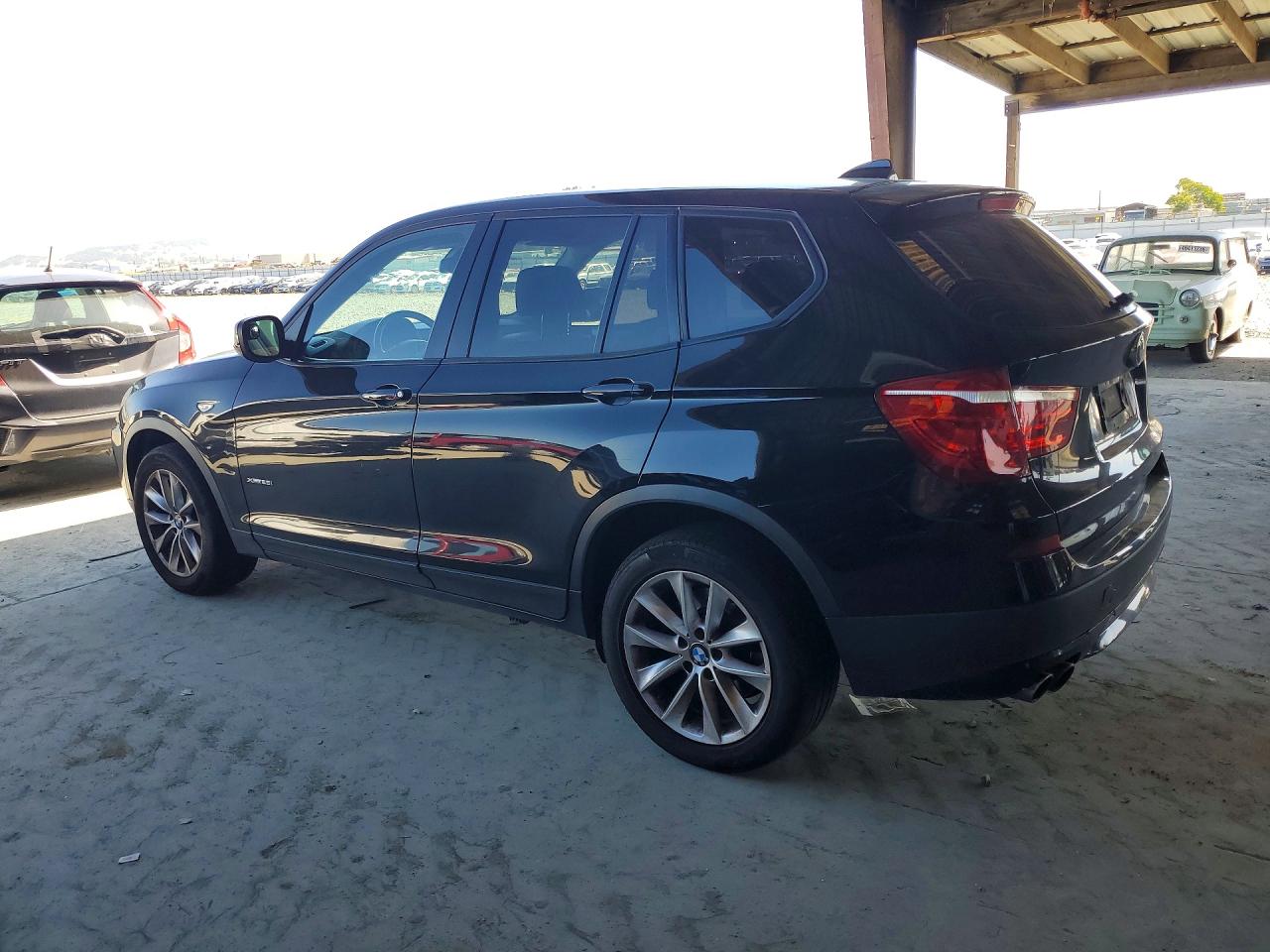 2014 Bmw X3 Xdrive28i Black vin: 5UXWX9C58E0D36828