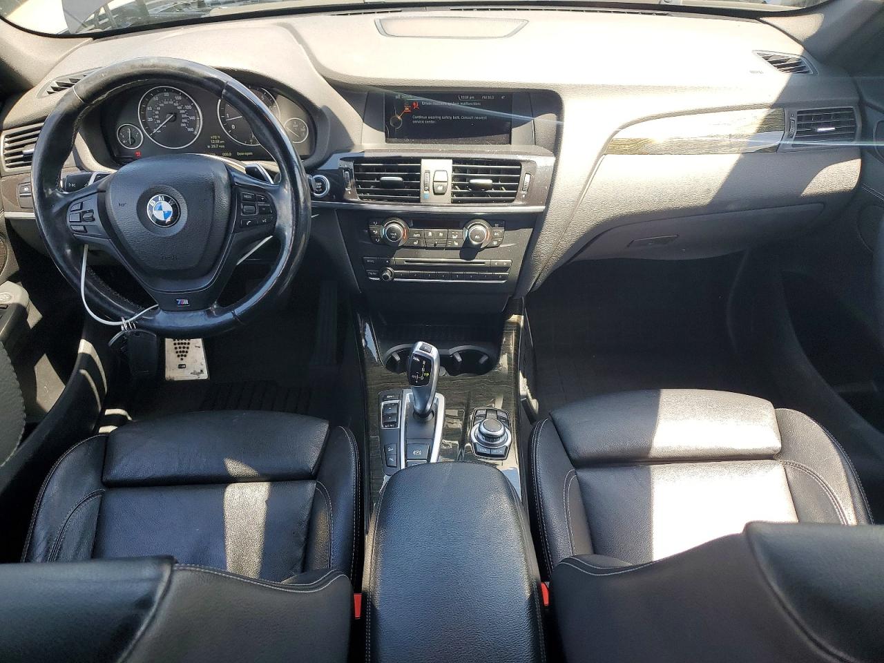 2014 Bmw X3 Xdrive28i Blue vin: 5UXWX9C58E0D37395