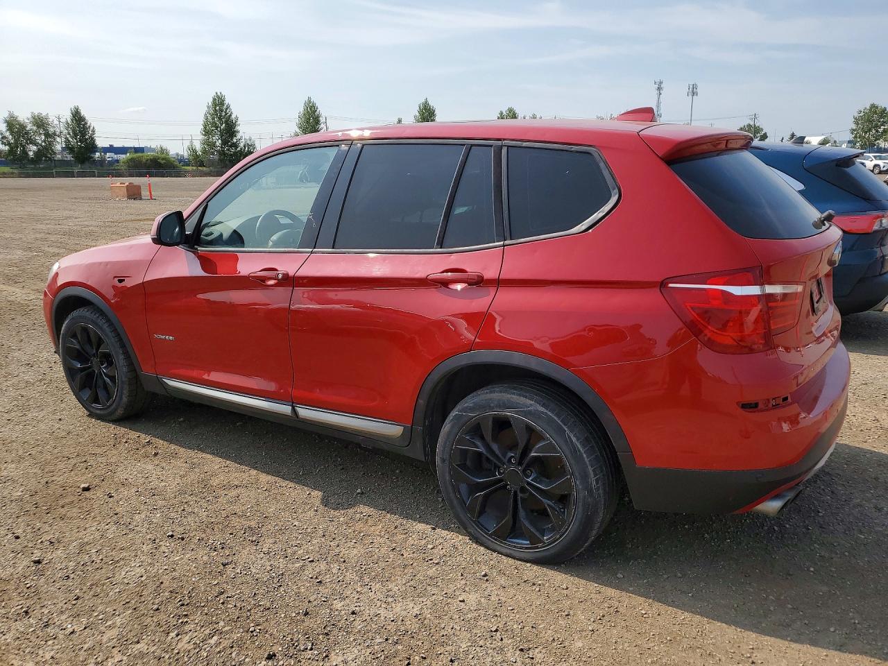 2015 Bmw X3 Xdrive28i Red vin: 5UXWX9C58F0D50374