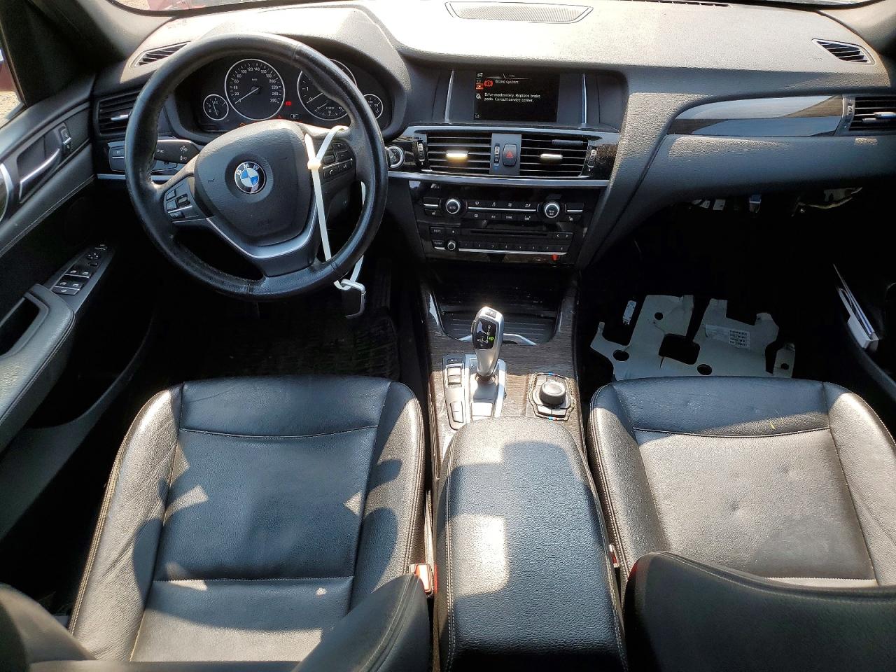2015 Bmw X3 Xdrive28i Red vin: 5UXWX9C58F0D50374