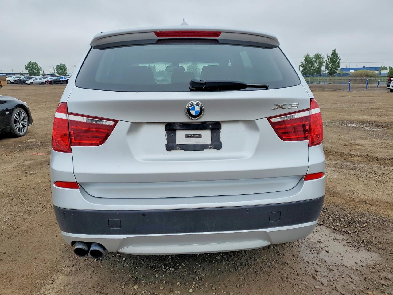 2013 Bmw X3 Xdrive28i Silver vin: 5UXWX9C59D0A09935