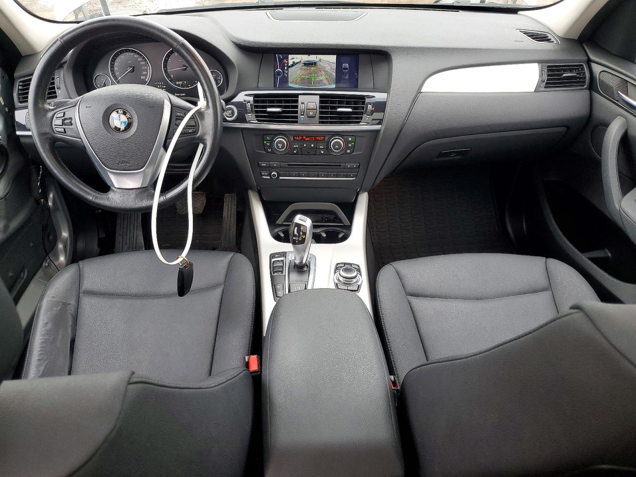 2013 Bmw X3 Xdrive28i Silver vin: 5UXWX9C59D0A09935