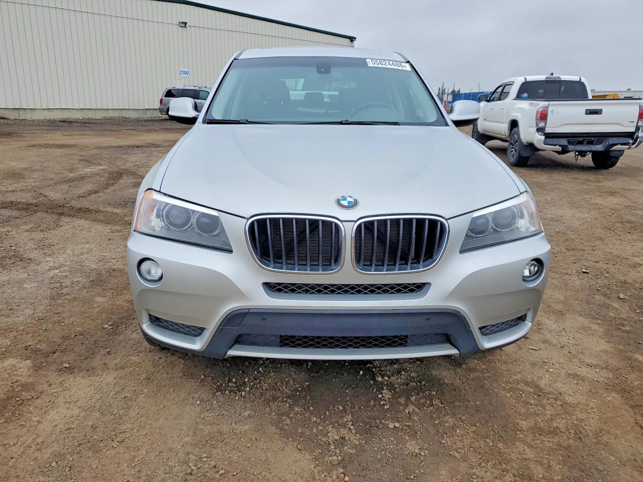 2013 Bmw X3 Xdrive28i Silver vin: 5UXWX9C59D0A09935