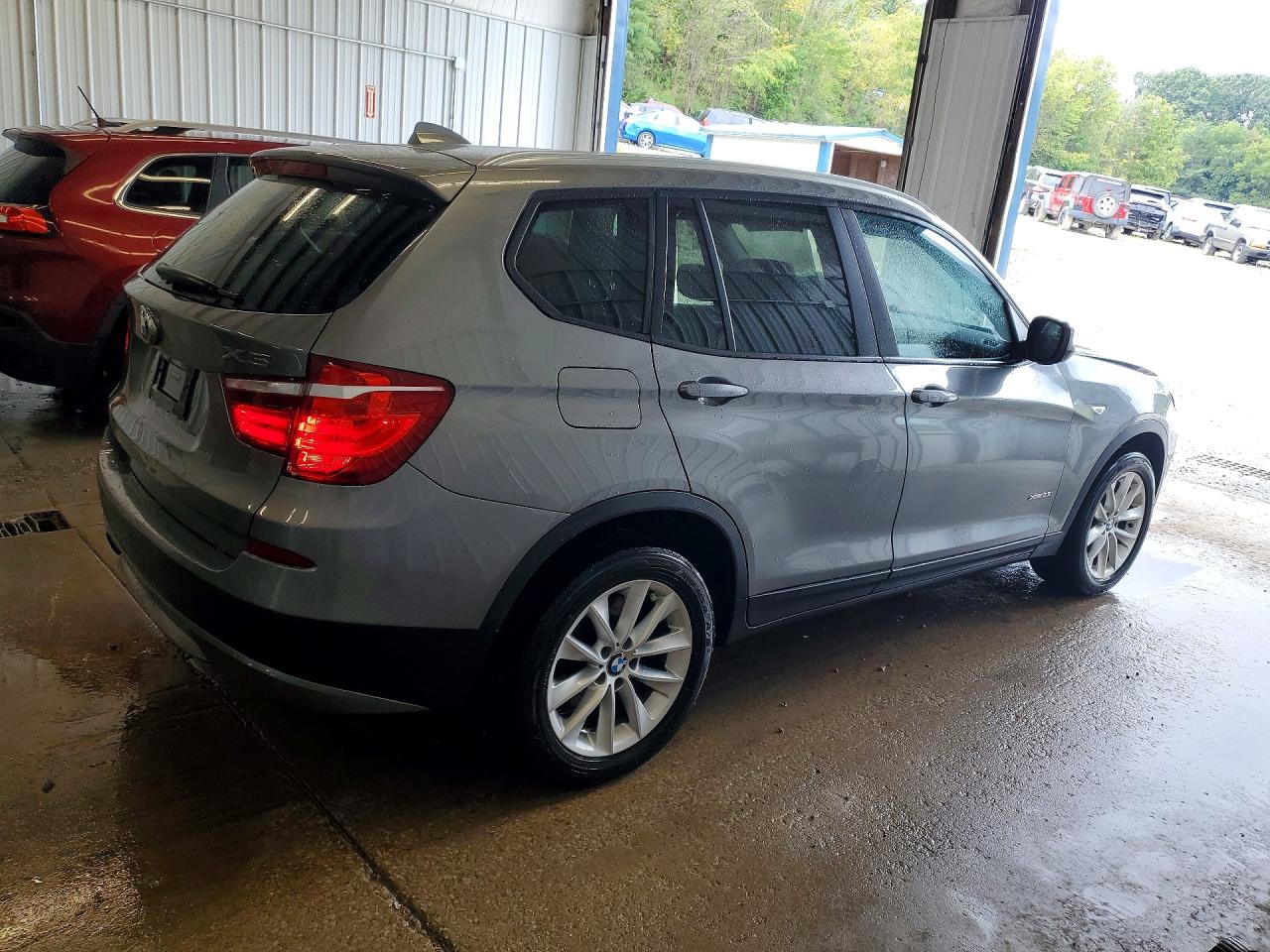 2013 Bmw X3 Xdrive28i Gray vin: 5UXWX9C59D0A18117