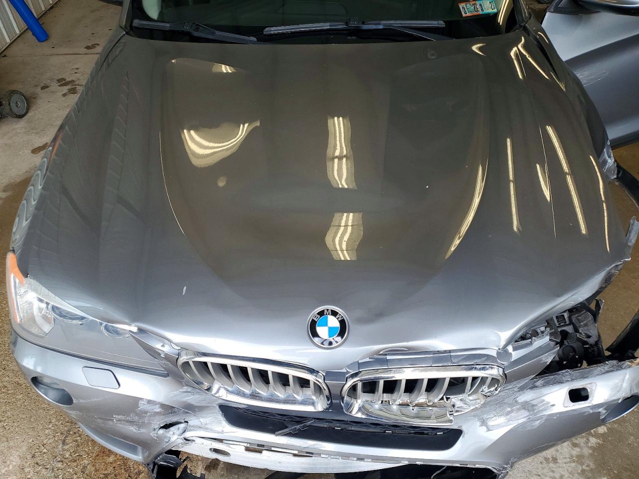 2013 Bmw X3 Xdrive28i Gray vin: 5UXWX9C59D0A18117