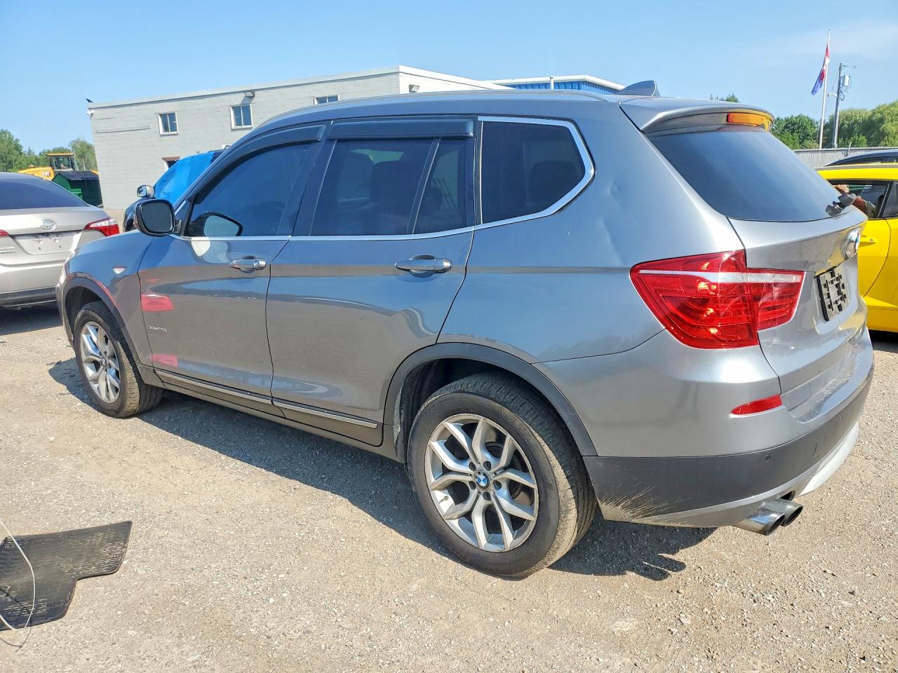 2013 Bmw X3 28i Gray vin: 5UXWX9C59D0A22975