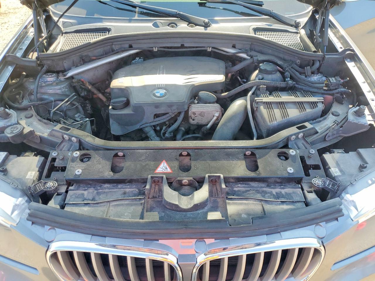 2013 Bmw X3 28i Gray vin: 5UXWX9C59D0A22975