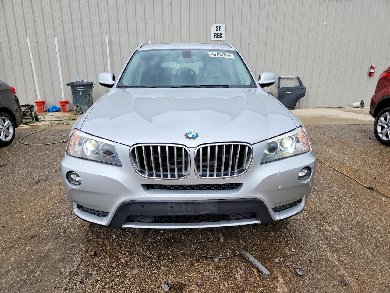 2013 Bmw X3 Xdrive28i Silver vin: 5UXWX9C59D0A25424