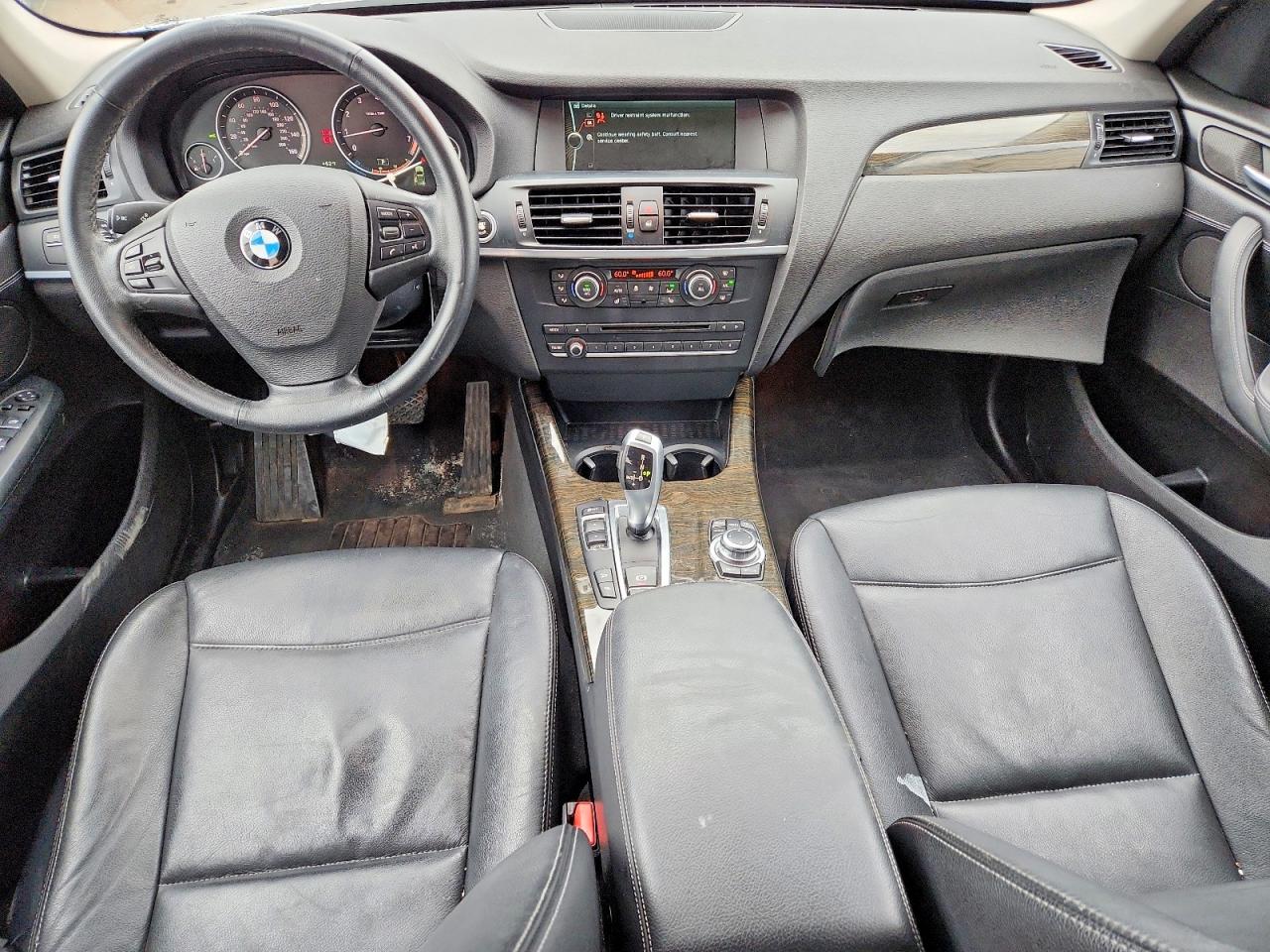 2013 Bmw X3 Xdrive28i Silver vin: 5UXWX9C59D0A25424