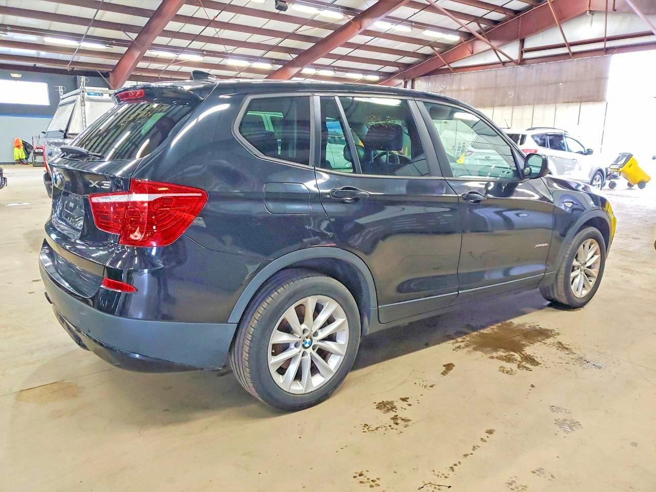 2013 Bmw X3 Xdrive28i Black vin: 5UXWX9C59D0A32602